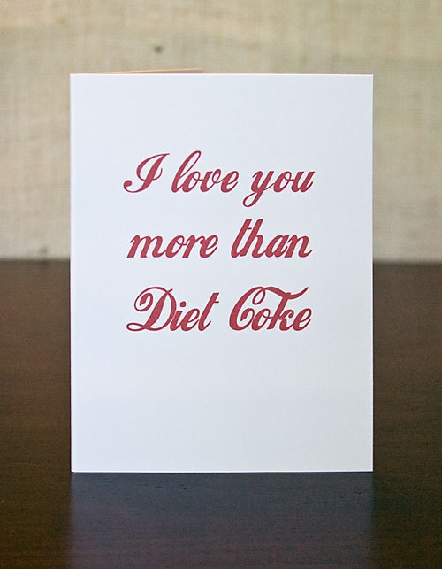 Diet Coke Card
