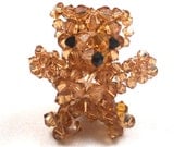Beaded Teddy Bear Figure