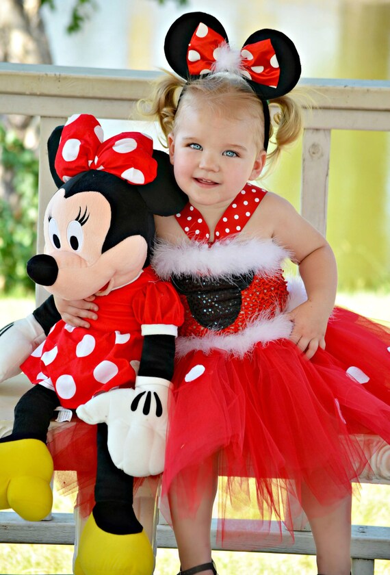 Minnie Tutu Dress Mickey Minnie Mouse By Haydiepotateeboutq