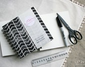 CLEARANCE - Handprinted Notebook - Chevron