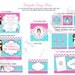Spa Party Printable Package - Choose your girl - Please READ Listing