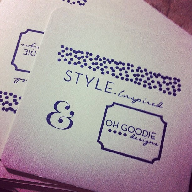 50 custom printed paper coasters Il_570xn