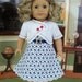 SALE - 1930- 1940's School Dress & Jacket / Clothes for American Girl Doll