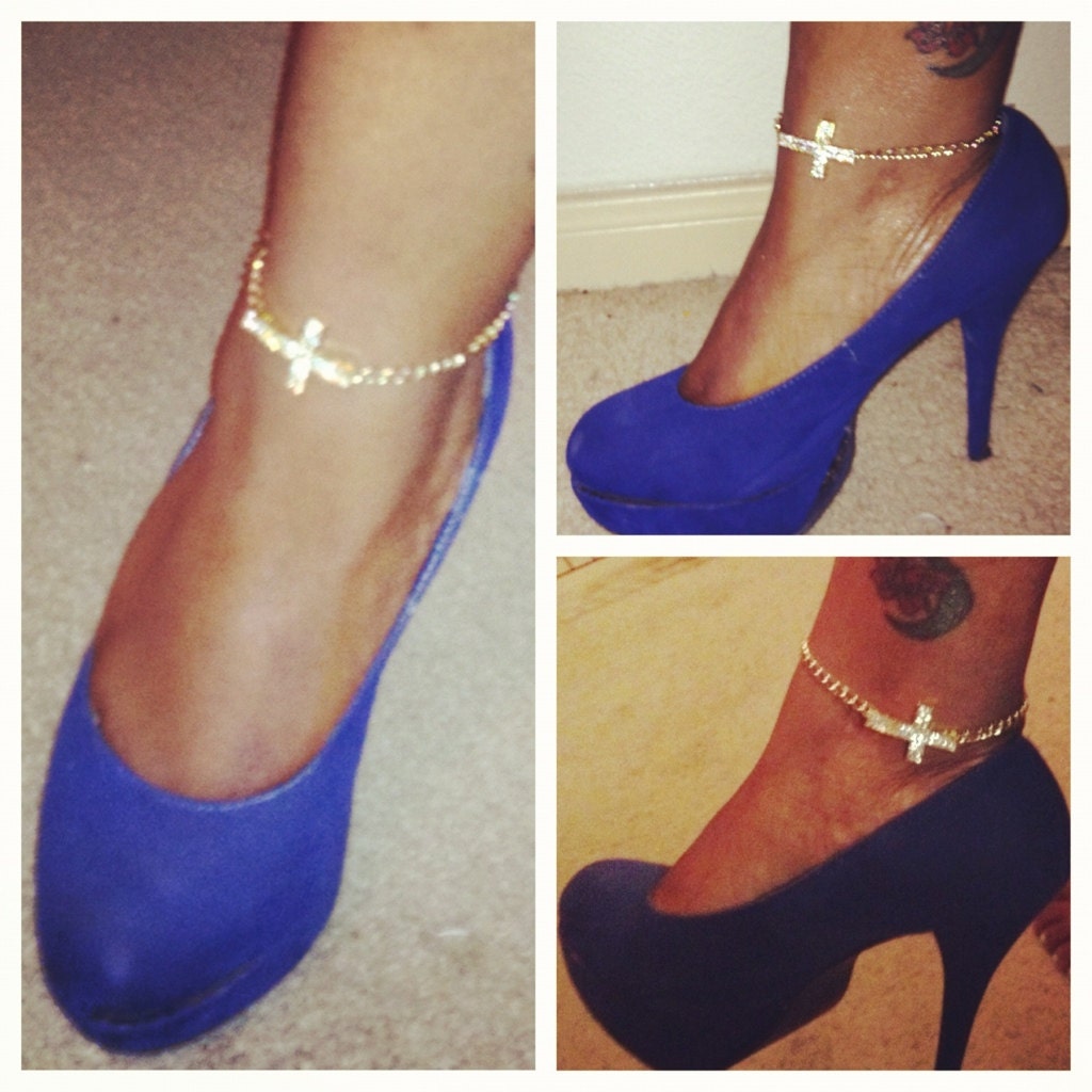 Cross Anklet