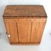 Antique Wood Cabinet Made from T. Kingsford & Sons Crates