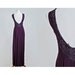 1990s Beaded Evening Gown / 90s Plum Purple Full Length Formal Dress / Jessica McClintock / SALE