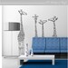 Giraffe family Vinyl Lettering  animal Decal wall words graphics Home decor bedroom  itswritteninvinyl