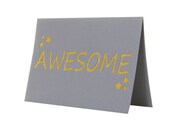 Neon AWESOME card