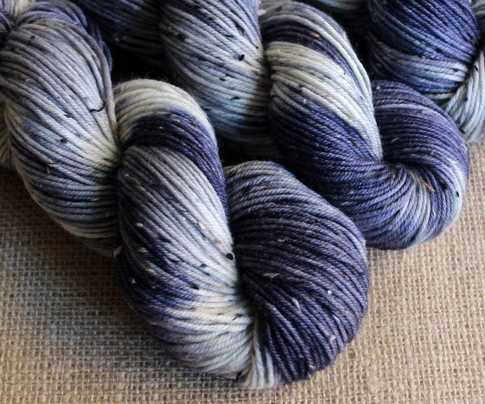 221B Baker Street - SW Merino & Nylon Tweed DK Yarn - Hand Dyed - 231 yds