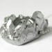 Long Stone Necklaces - Titanium Druzy Stone Pendant on Sterling Silver Necklace with AIRSURE for Viv Only Please