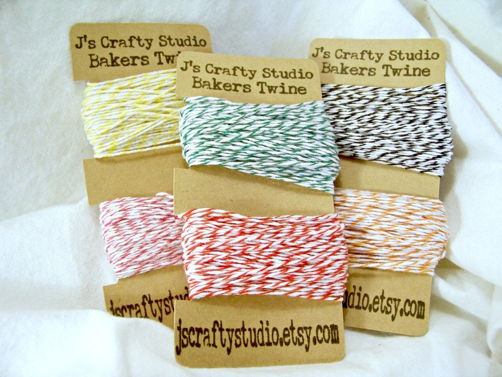 Sale-60 yards Gorgeous Cotton Baker's Twine