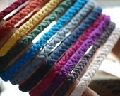 Braided Headband - Set of 6 - Several Rainbow Colors - Eco Friendly - Organic Clothing