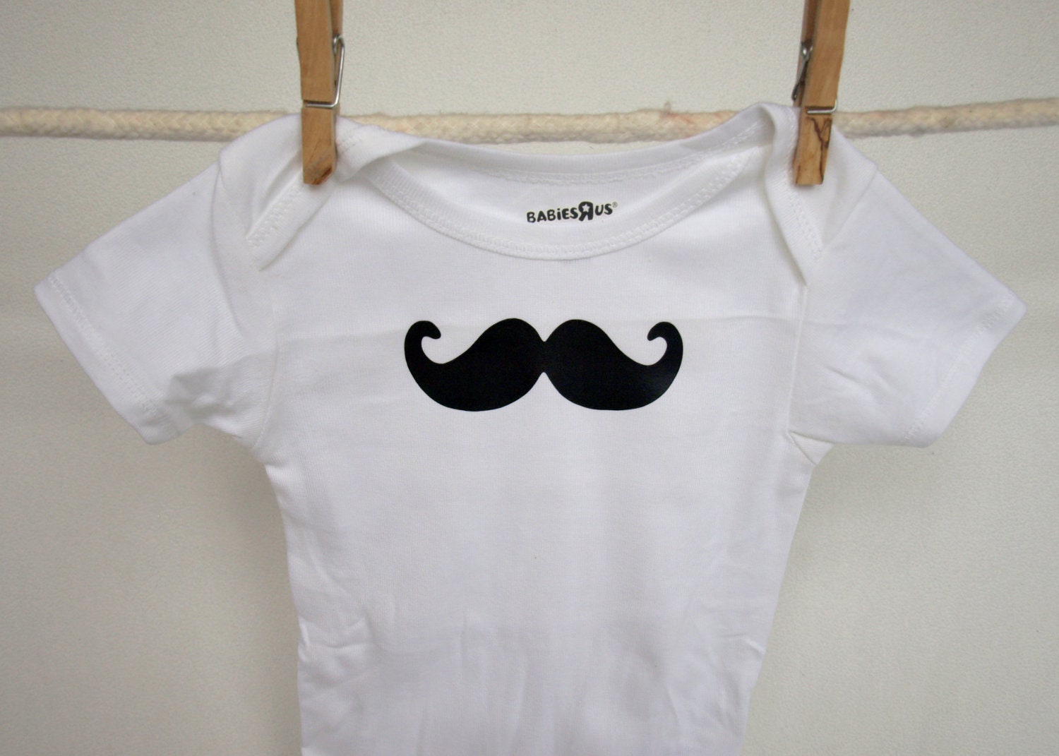Mustache Onesie Mustache Baby Bodysuit Mustache Silhouette Onesie