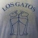 Vintage Soft 80s LOS GATOS CATS Graphic Screen Stars Medium Large 50/50 Amazing T-Shirt