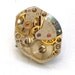 Steampunk - Vintage Watch Movement Tie Pin - Cogs Wheel Face - Neo Vicotirian - By GlazedBlackCherry