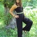 RESERVED for Janelle - vintage 80s Black Jumpsuit S, M - Strapless Jumpsuit Dress - Designer