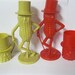 Vintage Planters Mr. Peanut Drinking Cup and Coin Bank Collectible Set - Listing for One Set Only - Pick Your Color - Red or Beige