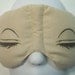 Herbal Hot/Cold Therapy Sleep Mask with adjustable and removable strap Do Not Disturb Sleeping