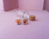 PB and J Earrings
