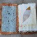 blank journal, accordian, handmade paper