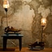 Table Lamp Upcycled Vintage Roller Skates Lamp