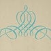 Wall Art Motif Stencil French Flourish Stencil for DIY Wall Decor.