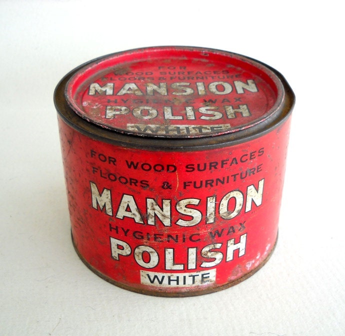 Vintage 70's Metal Tin Box
