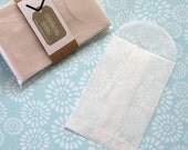 100 Glassine Envelopes 3 1/2 x 2 1/4 inches