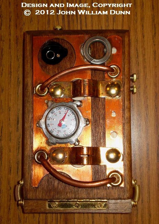 Steampunk Case for the Apple iPhone (R) 4 / 4s: The "iCog Dione" (tm) "Boilerplate Mk. II" Edition