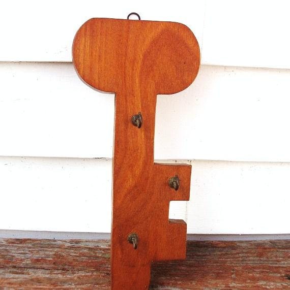 Wooden Key Hanger