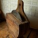 Vintage Handmade Round Sawblade Holder