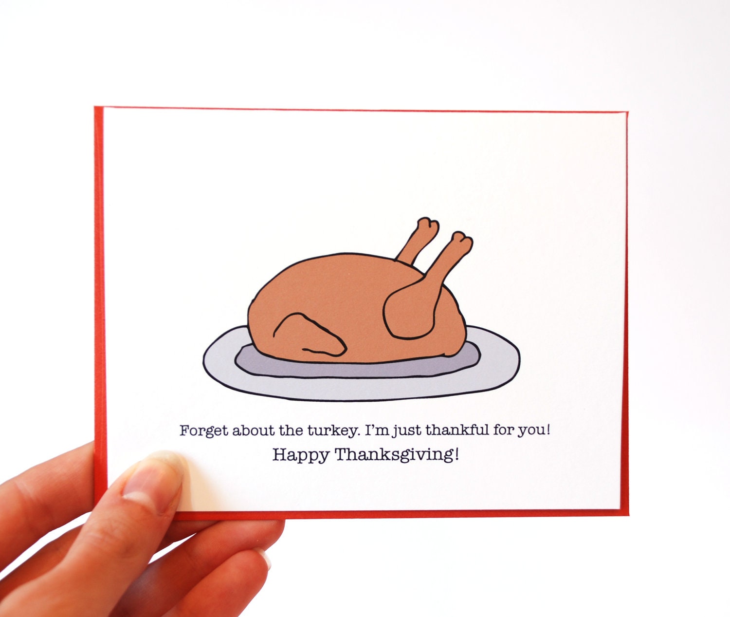 Thanksgiving Card - I'm Thankful for You - I Love You Card