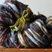 Handspun Yarn, Yak Down Thick and Thin, Funky, Smooth