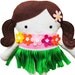 Doll Sewing Pattern - Hawaiian Girl Softie Doll Hula Dancer - PDF Toy Sewing Pattern