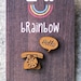 Wooden Phone Earrings