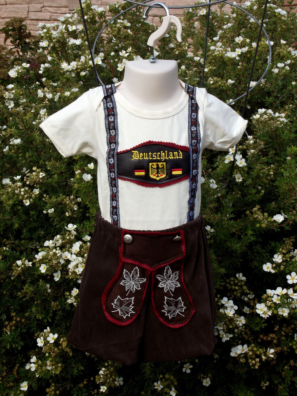 Oktoberfest Infant and toddler lederhosen by TheEnchantedNana