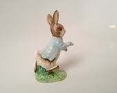 Vintage Peter Rabbit Figurine- Royal Albert, from Beswick Mold