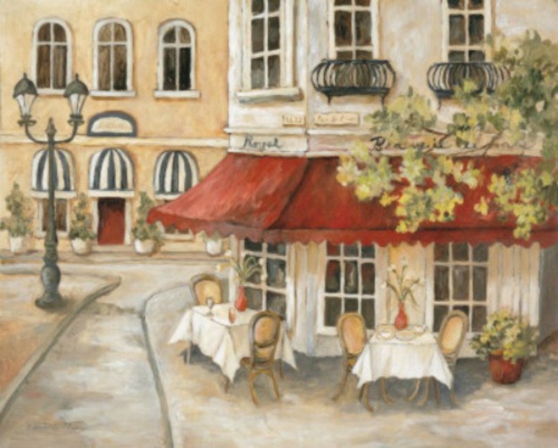 Daytime Cafe II - Cross stitch pattern pdf format