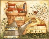 Seedlings - Cross stitch pattern pdf format