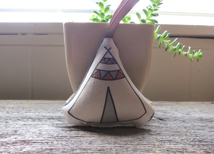 Plush Teepee Ornament