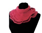 FREE SHIPPING // Scarf  Maroon Scarflette Scarf Neckwarmer