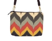 IN STOCK - iPad Mini Handbag iPad Mini Cover, iPad mini Sleeve, Wristlet Purse Clutch/with Padded, Kindle Fire, Nook Color Pocket Chevron