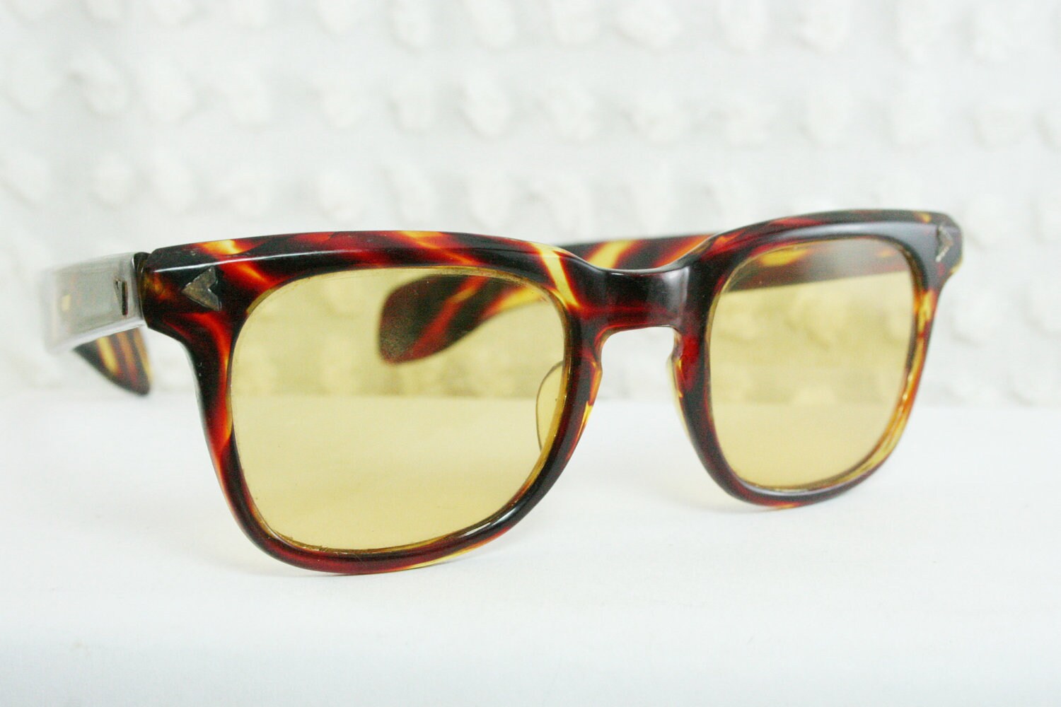 60s Sunglasses 70s Wayfarer Sunglasses Black Horn By Diaeyewear