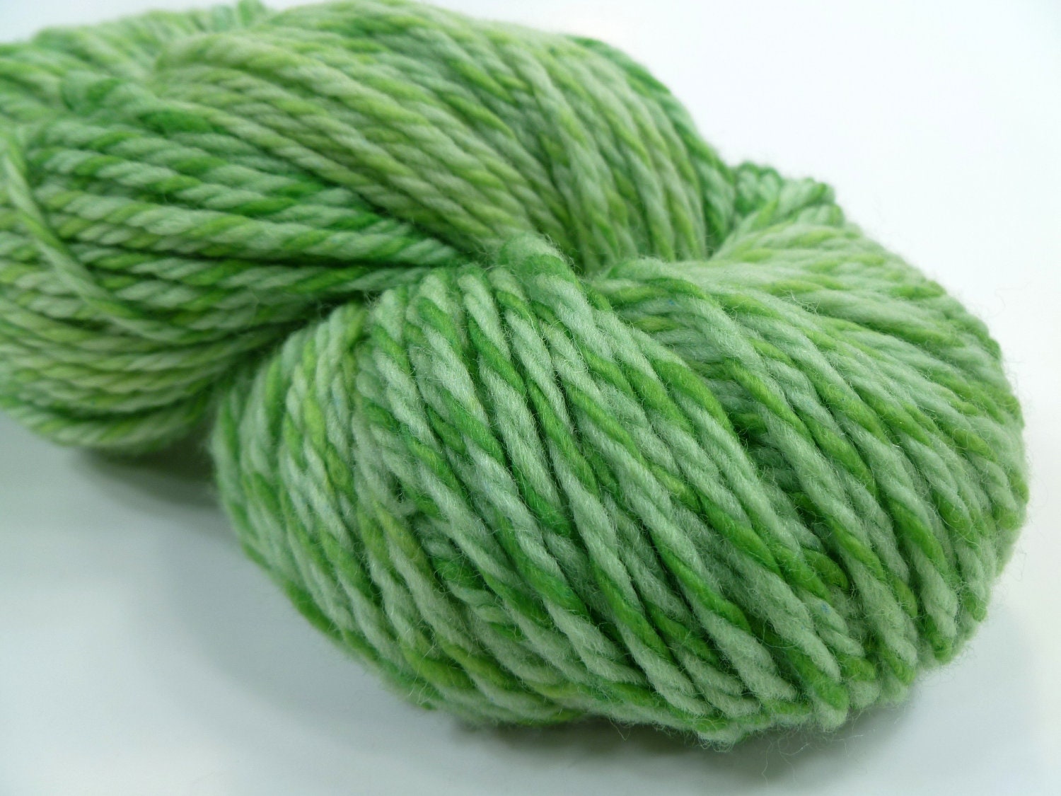 Tweed Aran Weight  Yarn: Time to Mow