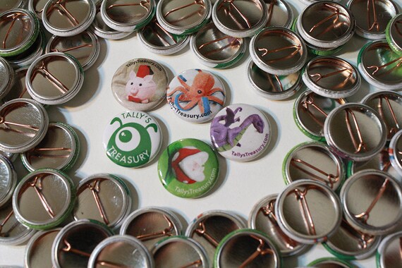 Tally's Treasury buttons - set of 5