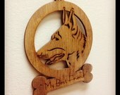Custom Dog Christmas Ornament - Pick your dogs breed and add his/her name
