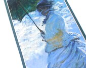 Vintage Bookmark Vintage Claude Monet Bookmark Vintage Art Print Bookmark Vintage Fine Art Vtg Quality Artworks Bookmark Artprints Bookmark