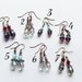 Swarovski Crystals dangle earrings