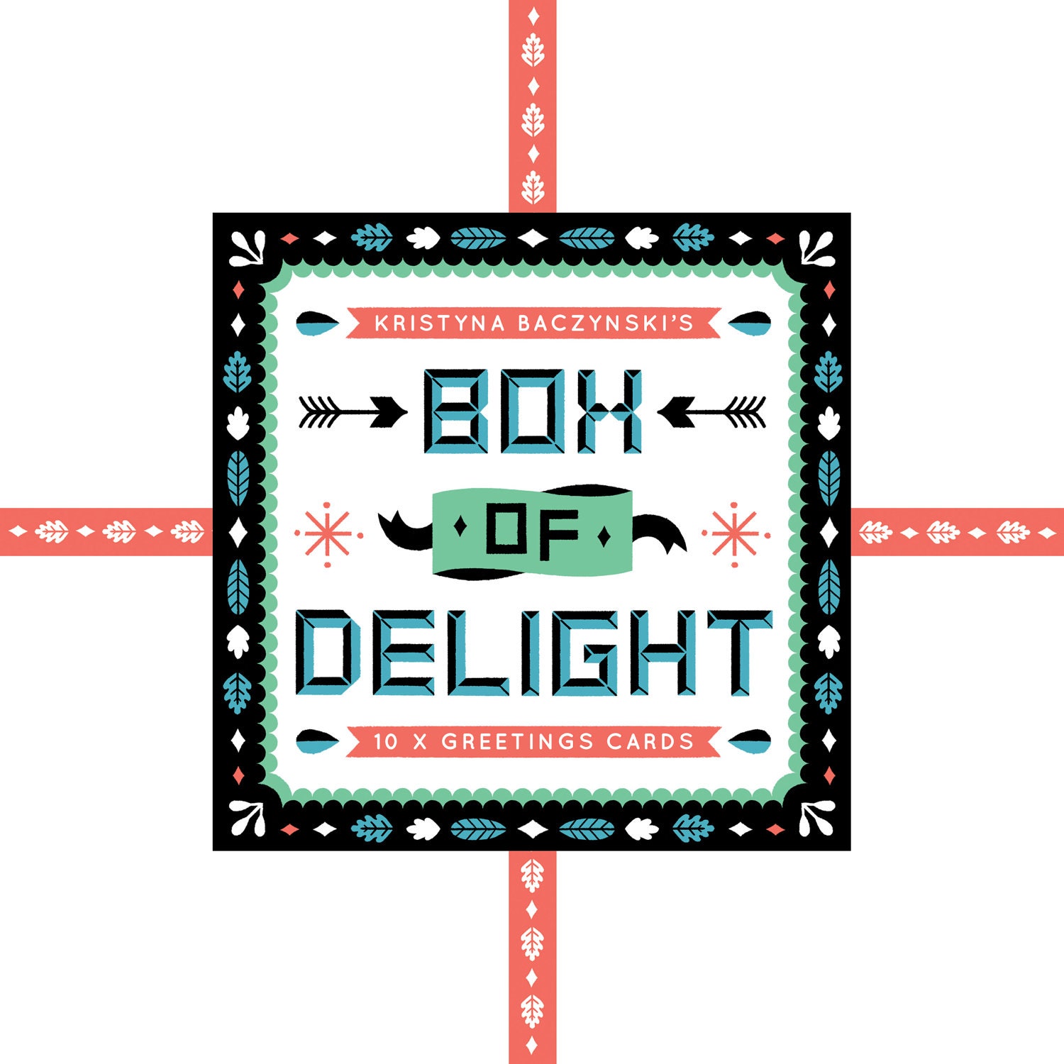 Box Of Delight - 10 x Greetings Cards