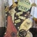 Halloween Decoration ACEO Collage Art One Of A Kind SteamPunk